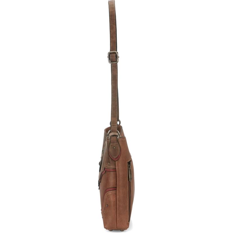 Justin | Women's Crossbody Bag-Tan