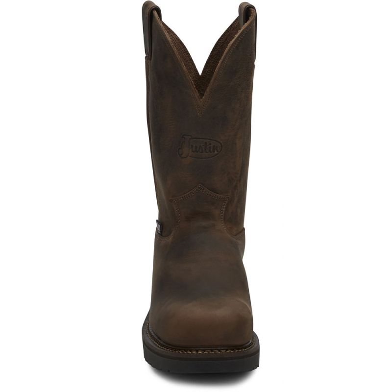 Justin | Men's Balusters Steel Toe Bay Gaucho