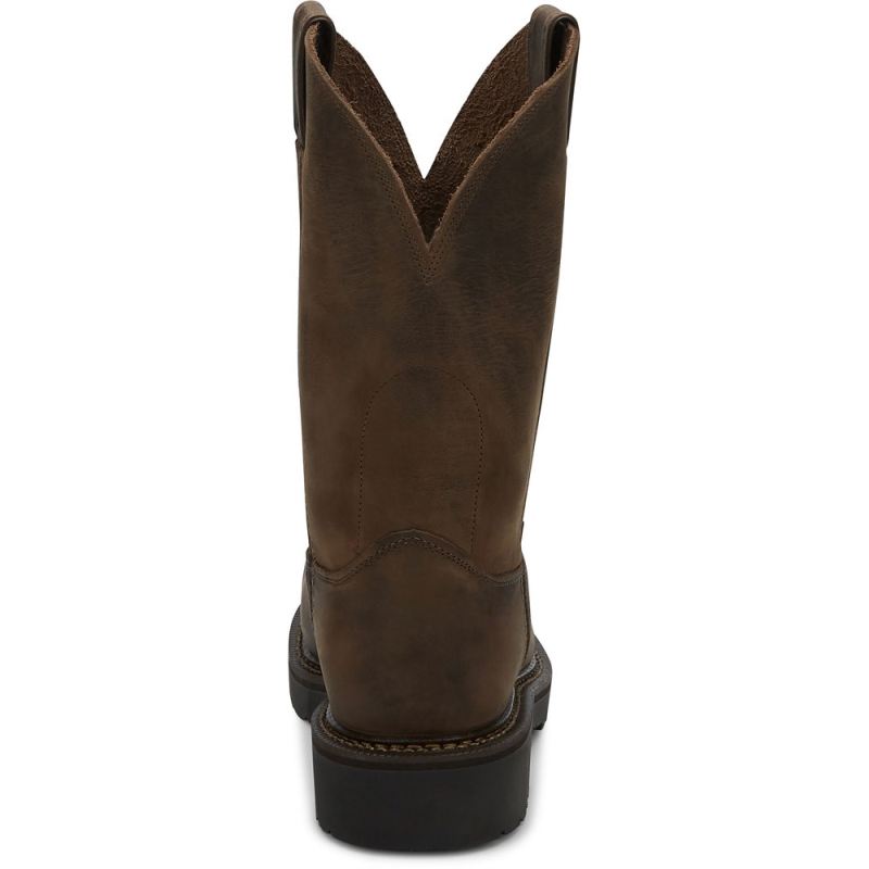 Justin | Men's Balusters Steel Toe Bay Gaucho