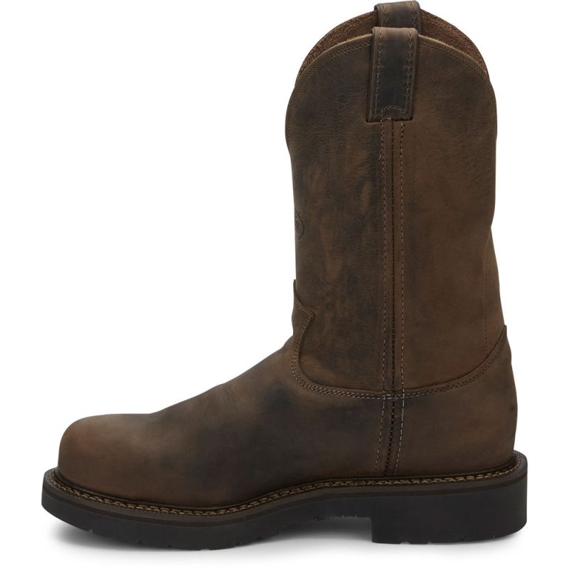 Justin | Men's Balusters Steel Toe Bay Gaucho