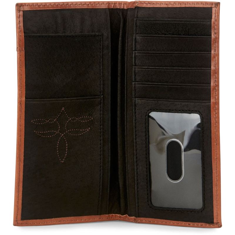 Justin | Men's Rodeo Wallet-Brown