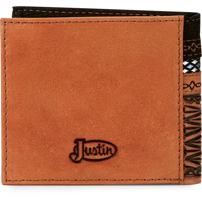 Justin | Men's Bifold Wallet-Brown