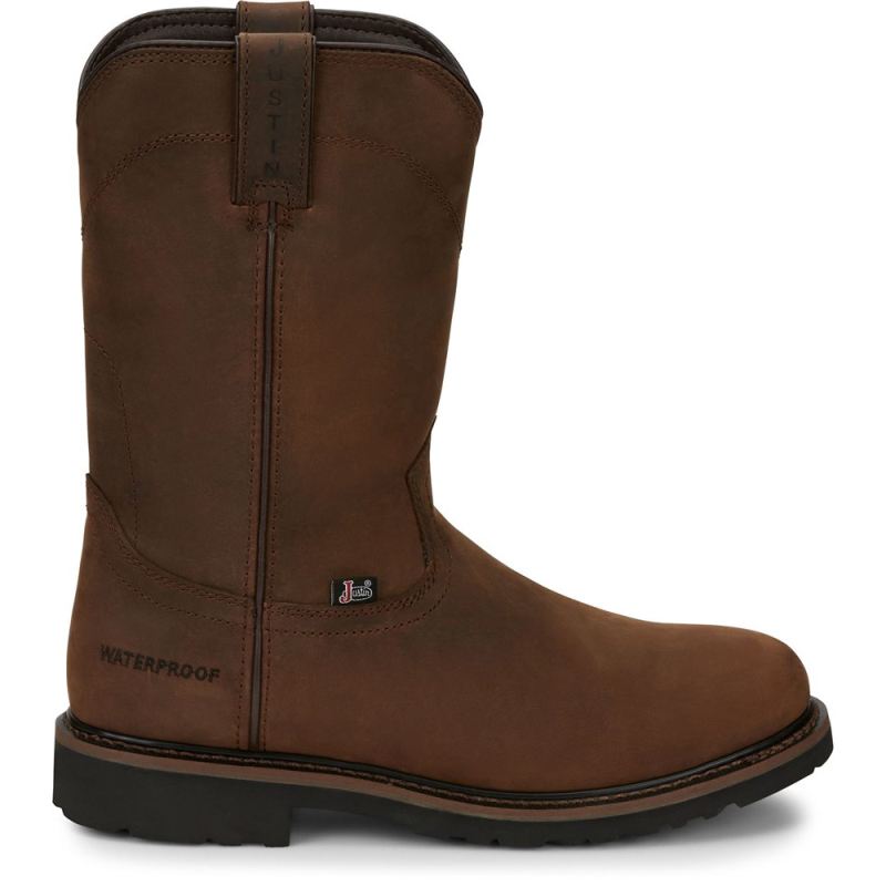 Justin | Men's Drywall Whiskey Brown