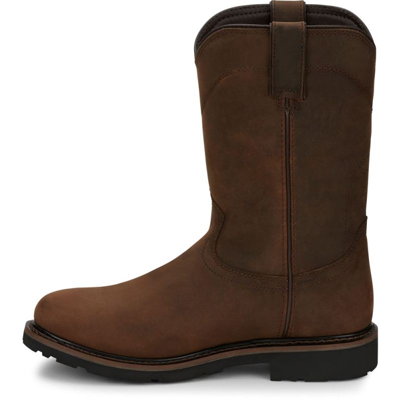 Justin | Men's Drywall Whiskey Brown