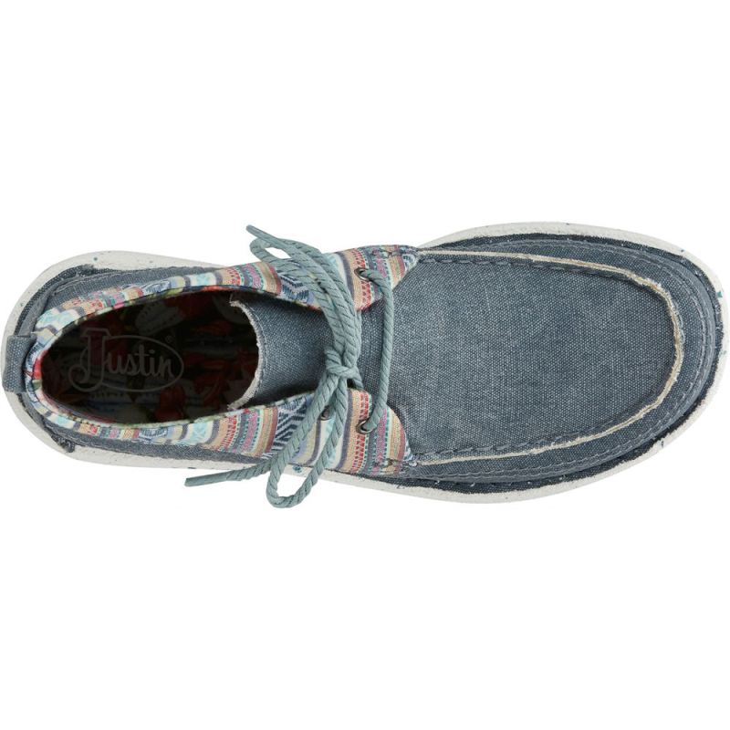 Justin | Women's Breezy Denim/multicolor