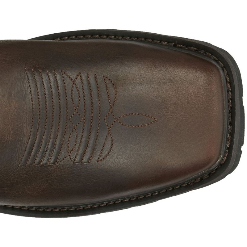 Justin | Men's Ricochet Comp Toe Dark Brown