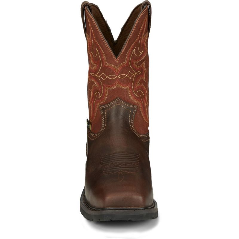 Justin | Men's Ricochet Comp Toe Dark Brown