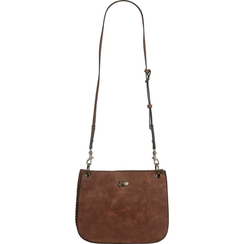 Justin | Women's Crossbody Bag-Brown