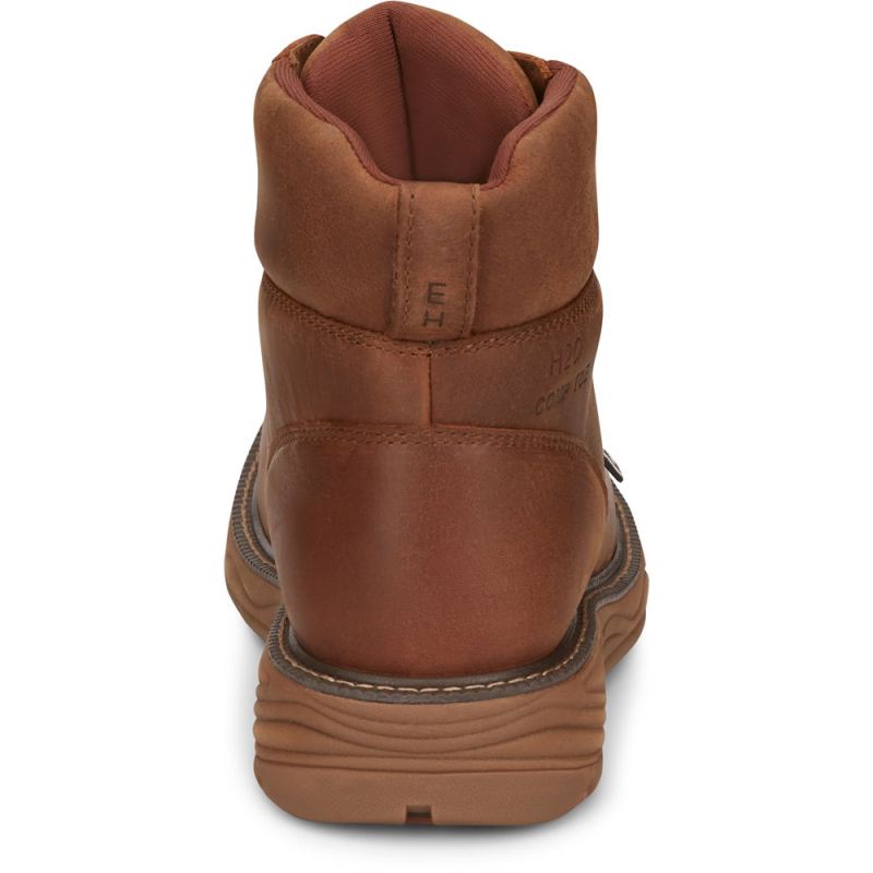 Justin | Men's Rush Nano Comp Toe Brown