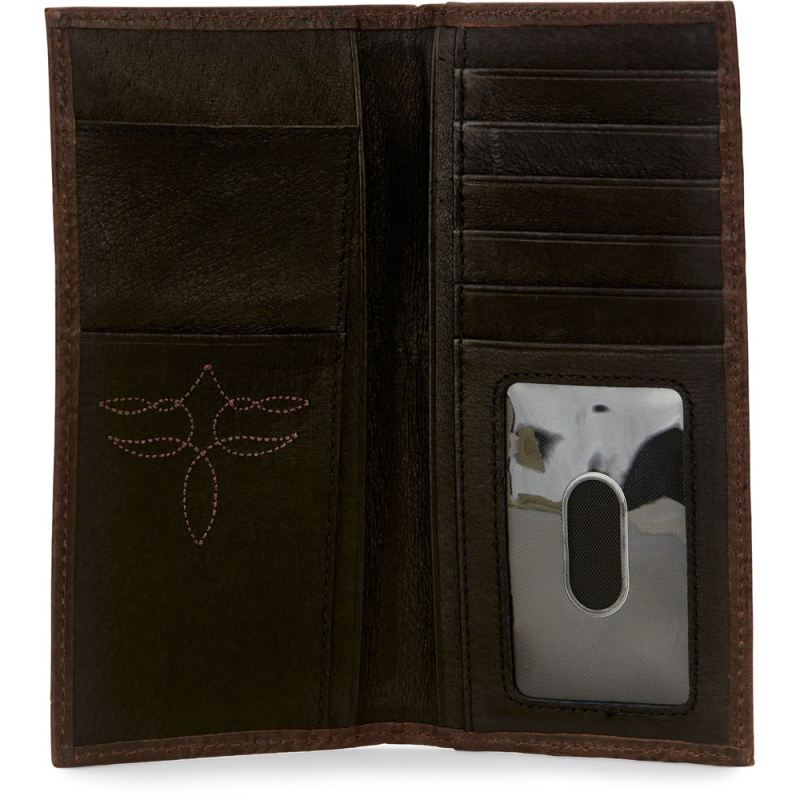 Justin | Men's Rodeo Wallet-Brown