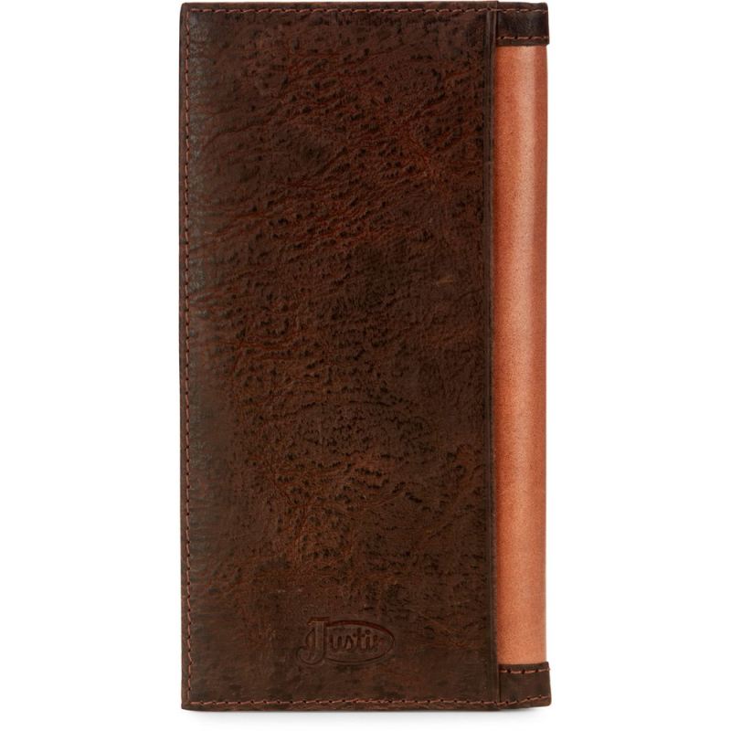 Justin | Men's Rodeo Wallet-Brown