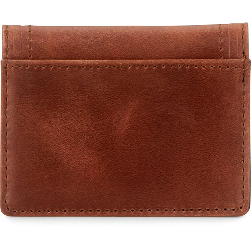 Justin | Men's Front Pocket Card Wallet-Brown