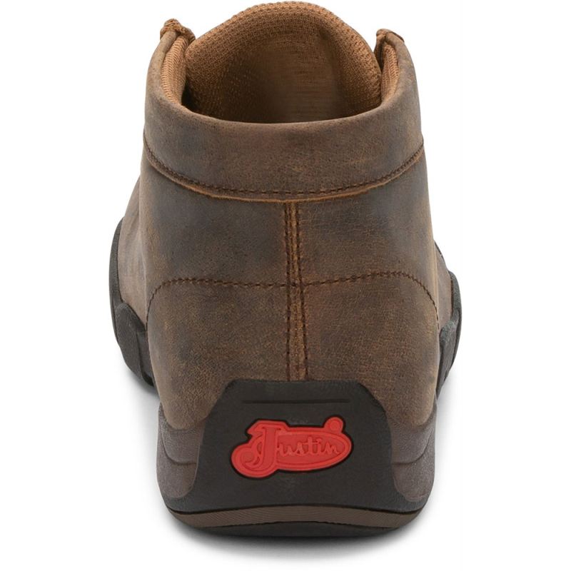 Justin | Men's Cappie Dark Brown