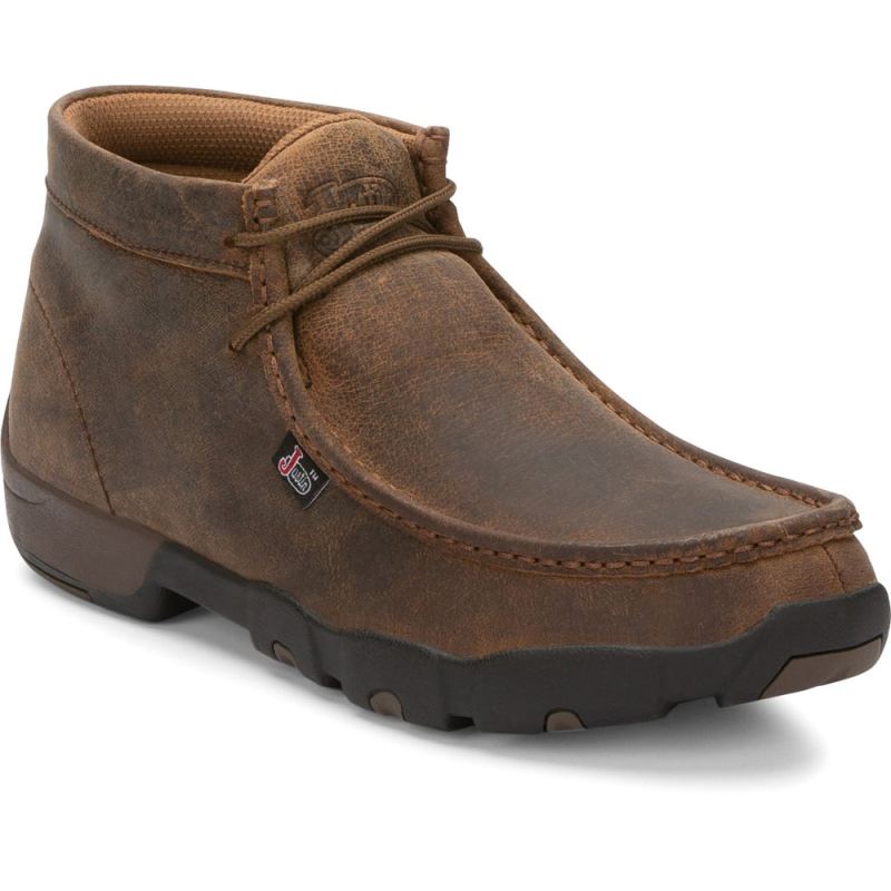 Justin | Men's Cappie Dark Brown