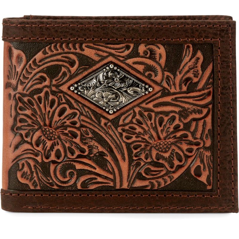 Justin | Men's Bifold Wallet-Brown