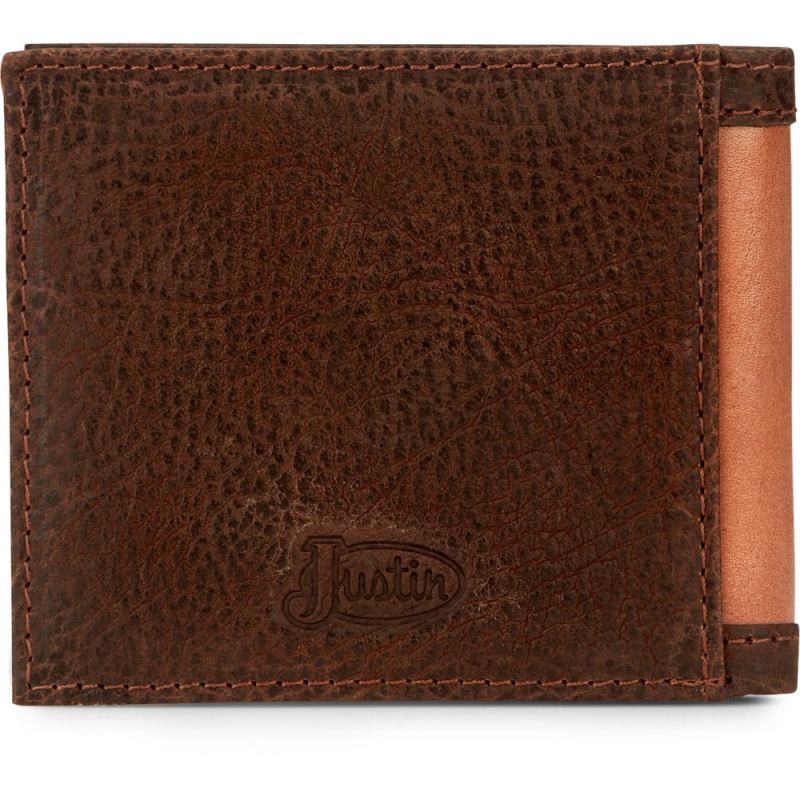 Justin | Men's Bifold Wallet-Brown