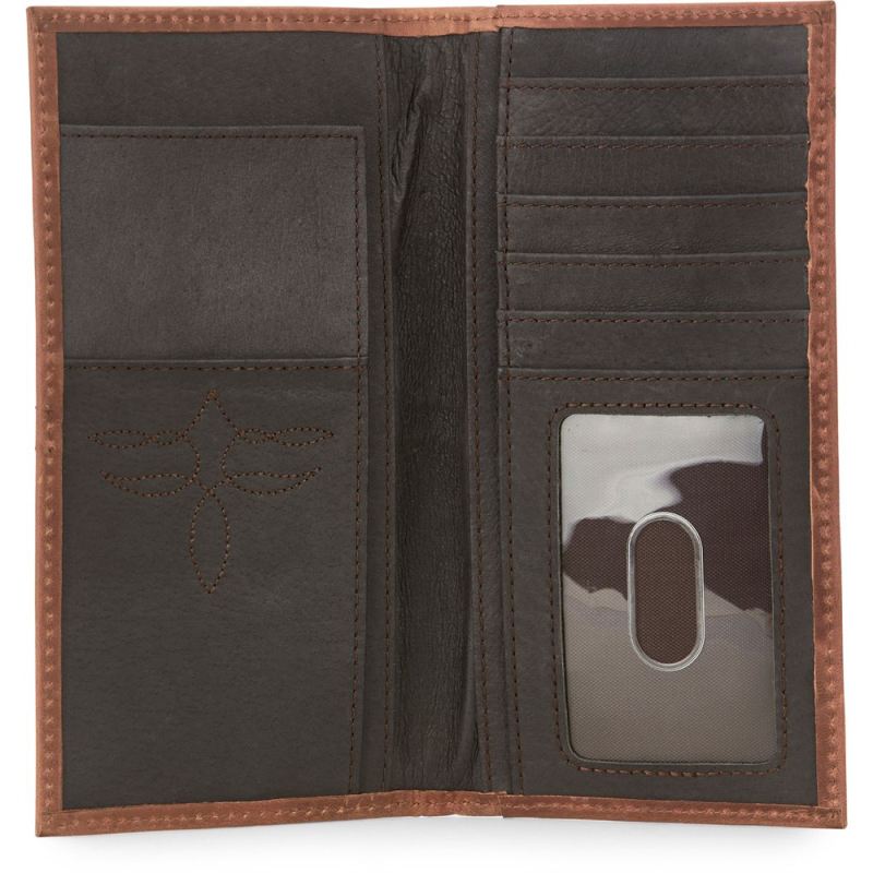 Justin | Men's Rodeo Wallet-Brown