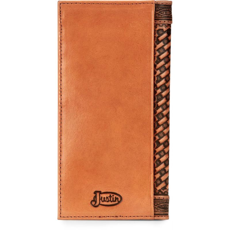 Justin | Men's Rodeo Wallet-Brown