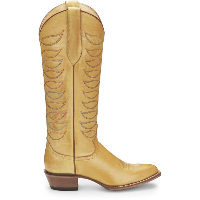 Justin | Women's Whitley Antique Yellow