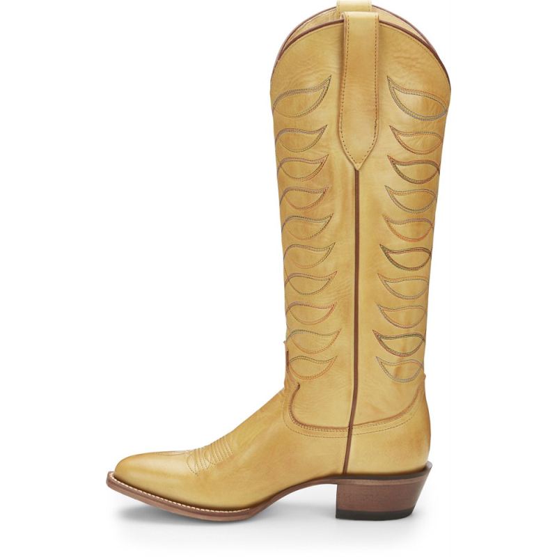 Justin | Women's Whitley Antique Yellow