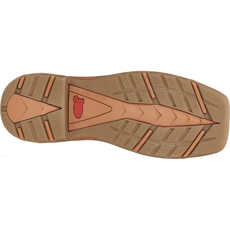 Justin | Men's Rush Nano Comp Toe Barley Brown