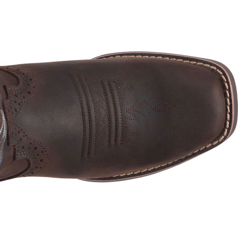 Justin | Women's Brandy Dark Brown