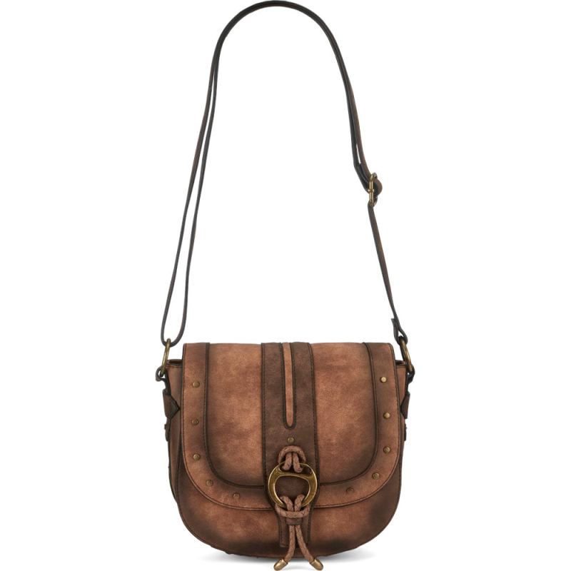 Justin | Women's Saddle Bag-Brown - Click Image to Close