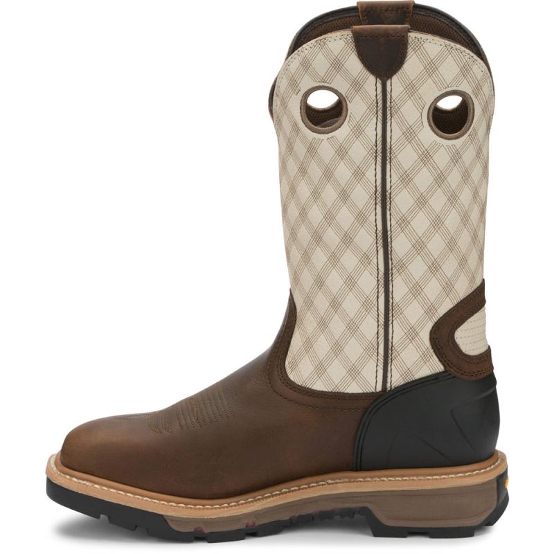 Justin | Men's Roughneck Brown