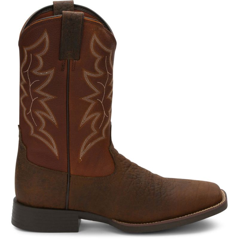 Justin | Men's Chet Pebble Brown