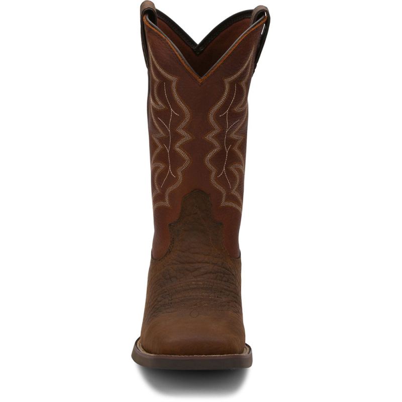 Justin | Men's Chet Pebble Brown