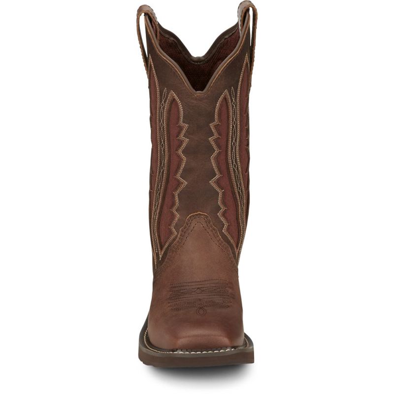 Justin | Women's Paisley Brown