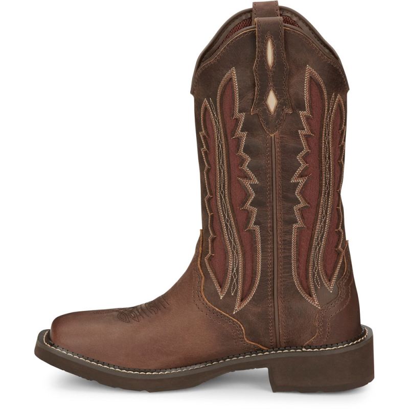 Justin | Women's Paisley Brown