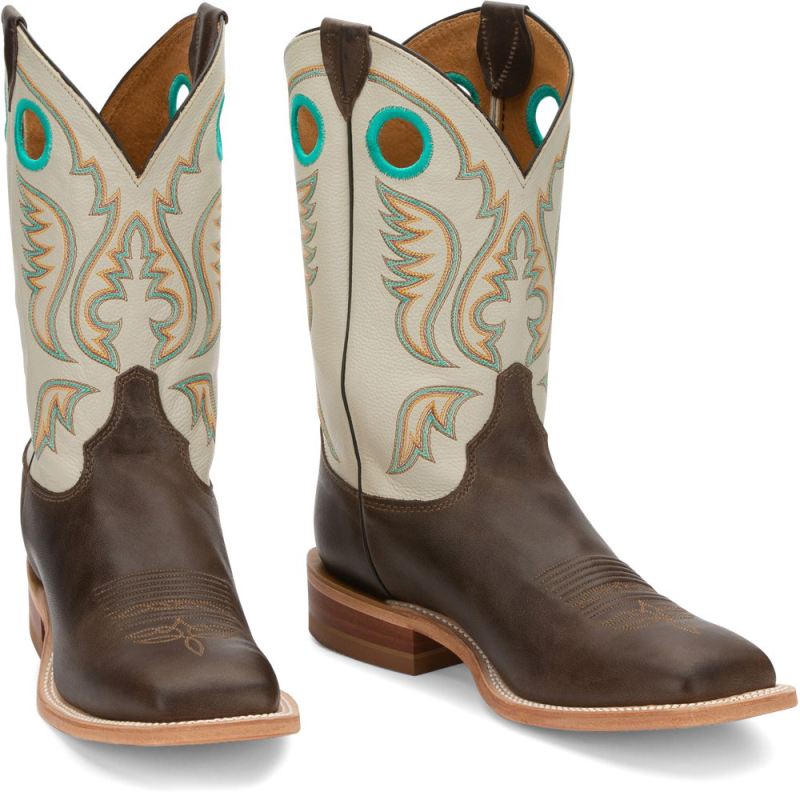 Justin | Men's Austin Grizzly Brown - Click Image to Close