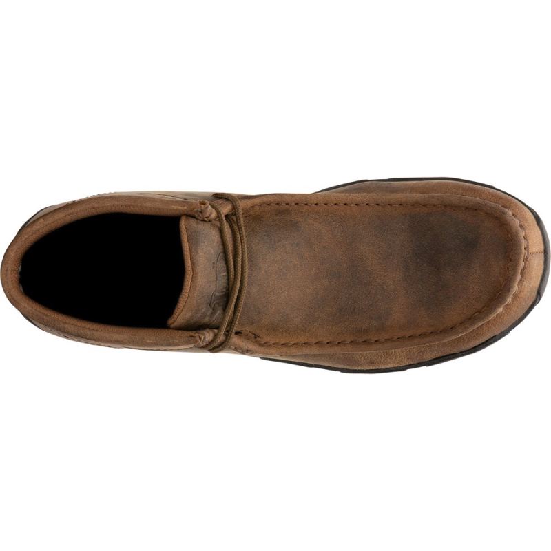 Justin | Men's Cappie Steel Toe Brown