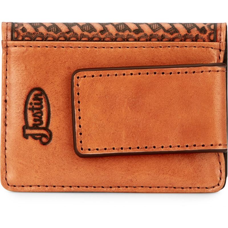 Justin | Men's Bifold Card Wallet-Brown