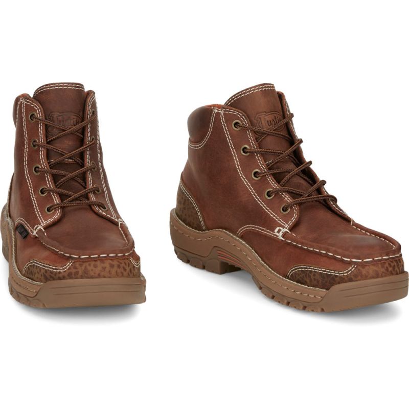 Justin | Men's Corbett Alloy Toe Barley Brown