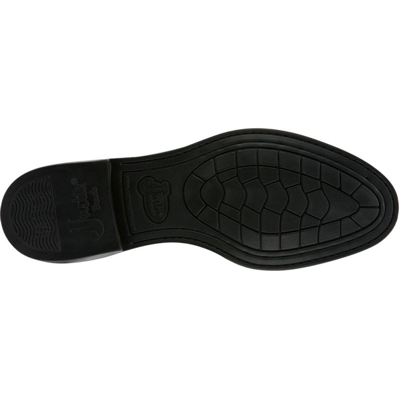 Justin | Men's Temple Black