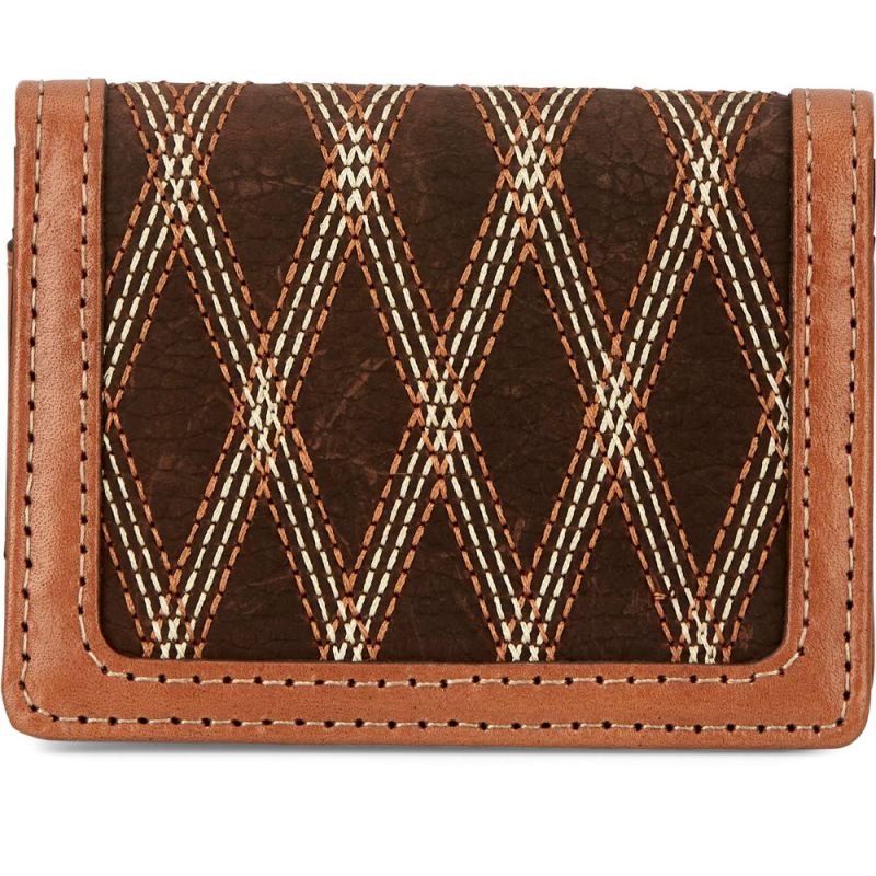 Justin | Men's Bifold Card Wallet-Brown