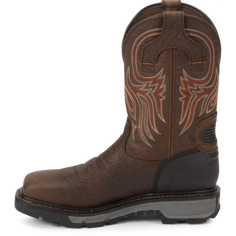 Justin | Men's Driscoll Steel Toe Pecan Brown