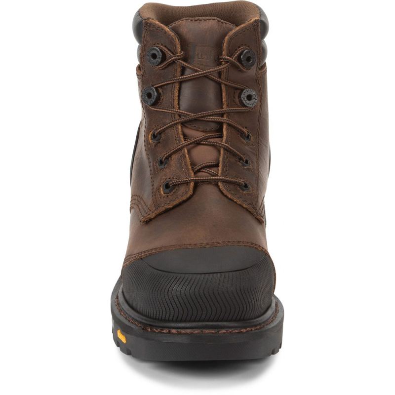 Justin | Men's Warhawk Nano Comp Toe Whiskey Brown