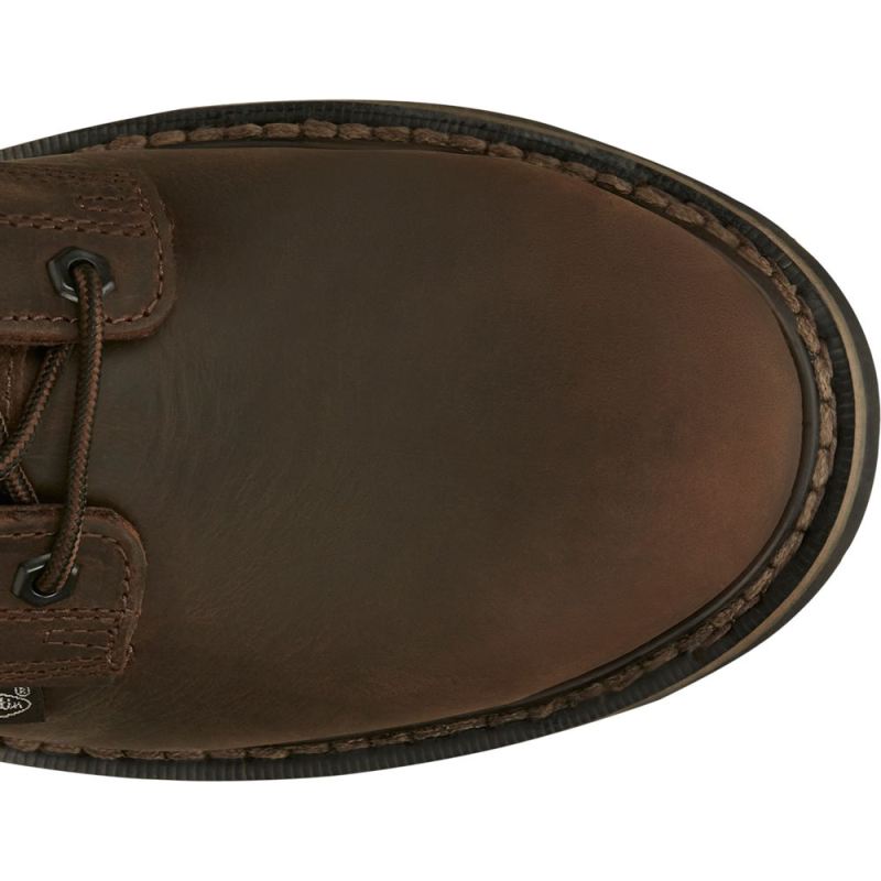 Justin | Men's Drywall Steel Toe Brown