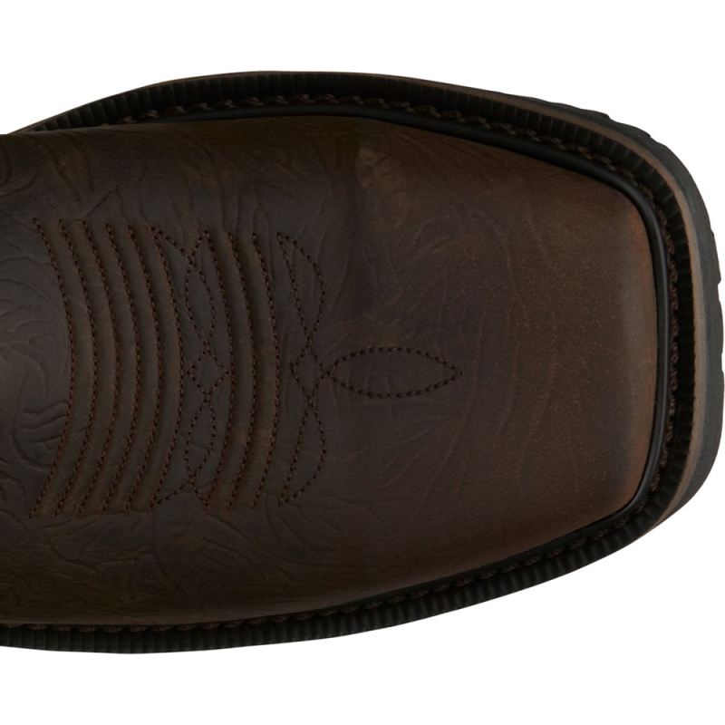 Justin | Men's Joist Comp Toe Aged Brown