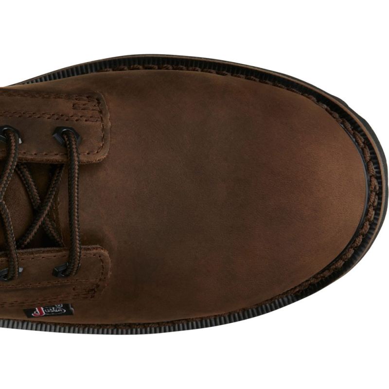 Justin | Men's Drywall Steel Toe Brown