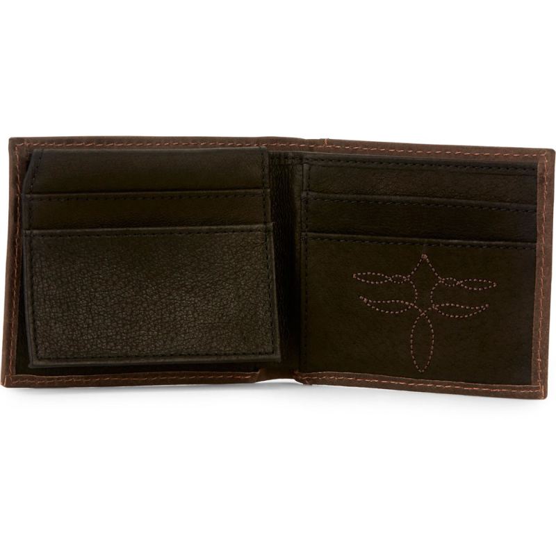 Justin | Men's Bifold Wallet-Brown