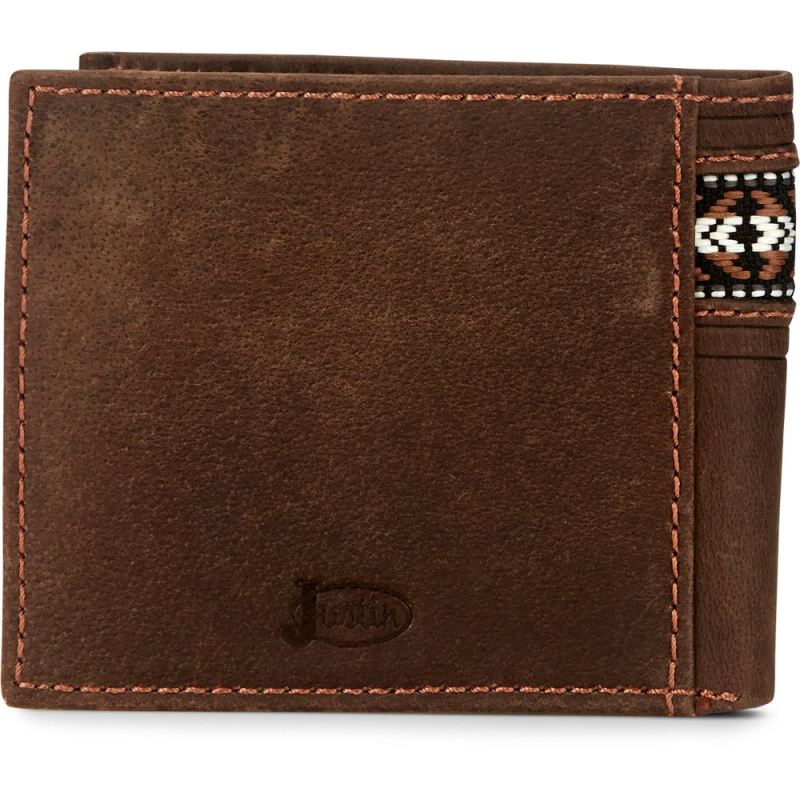 Justin | Men's Bifold Wallet-Brown