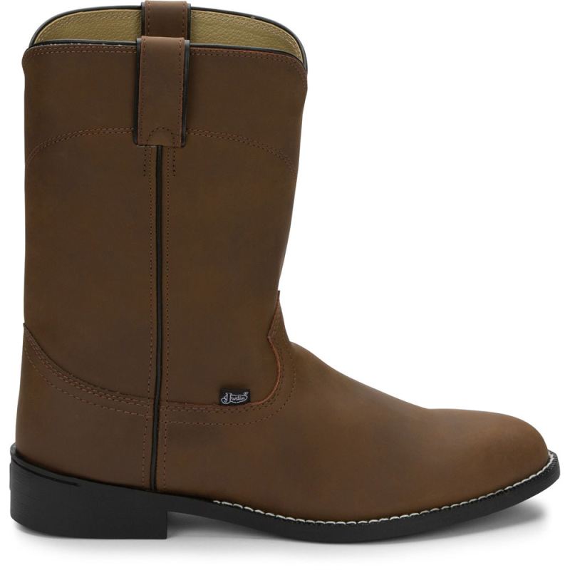 Justin | Men's Temple Clay Brown