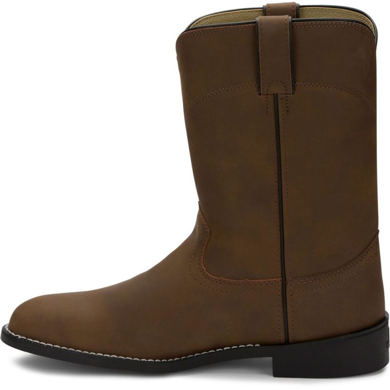 Justin | Men's Temple Clay Brown