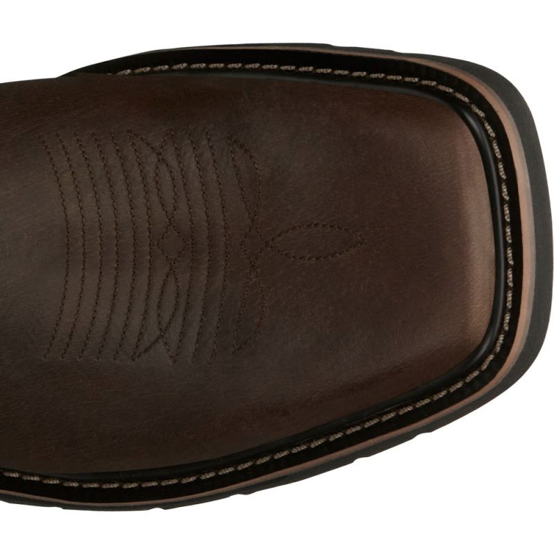 Justin | Men's Trekker Antique Brown