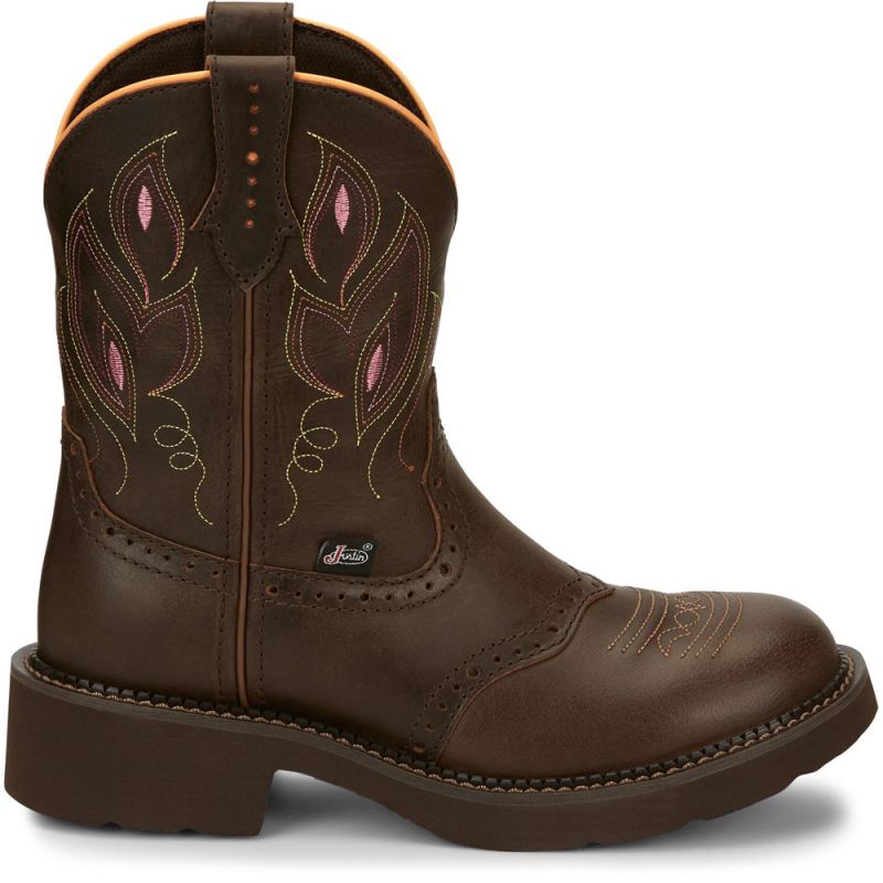 Justin | Women's Gemma Dark Brown