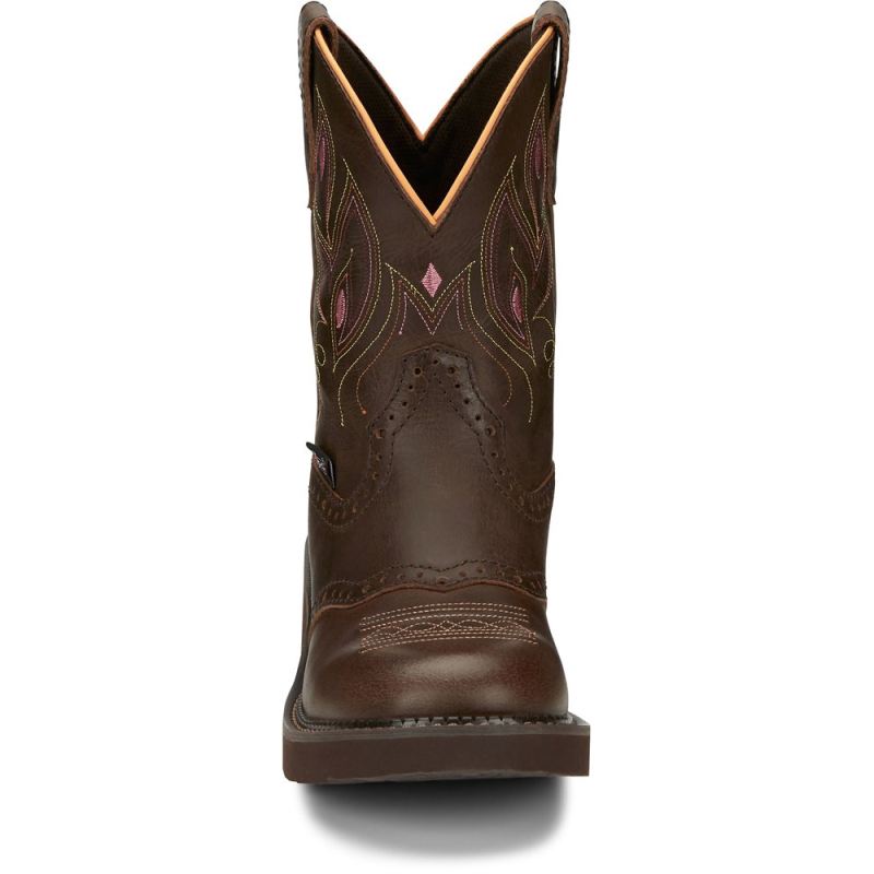 Justin | Women's Gemma Dark Brown